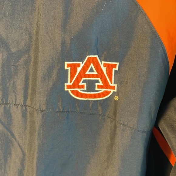 Nike‎ Team Auburn Tigers Windbreaker Climafit XL Blue Orange Embroidered - Picture 2 of 9